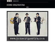 Tablet Screenshot of homeorquestra.com